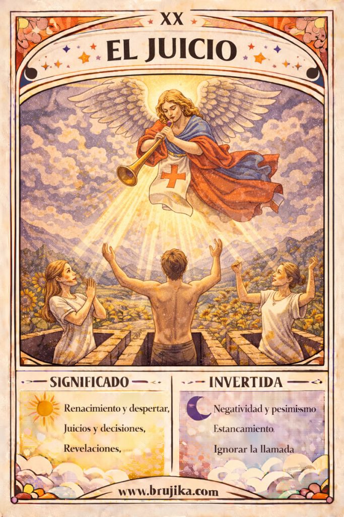 El Juicio de Arcanos mayores del Tarot