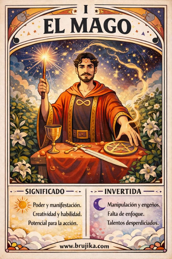 El Mago de Arcanos mayores del Tarot