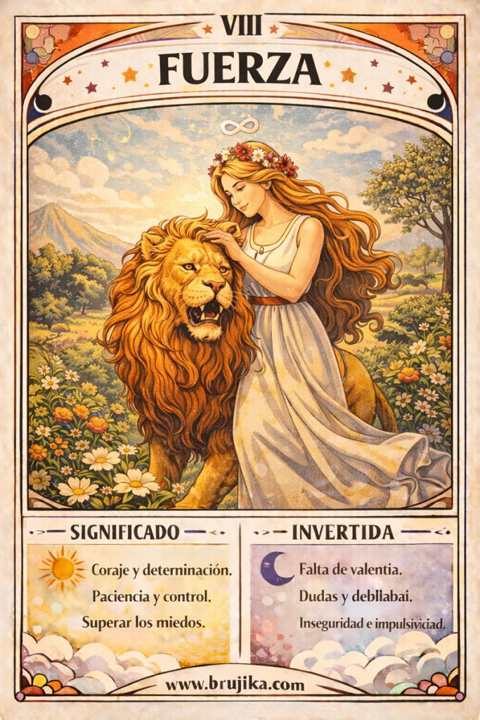 Fuerza de Arcanos mayores del Tarot